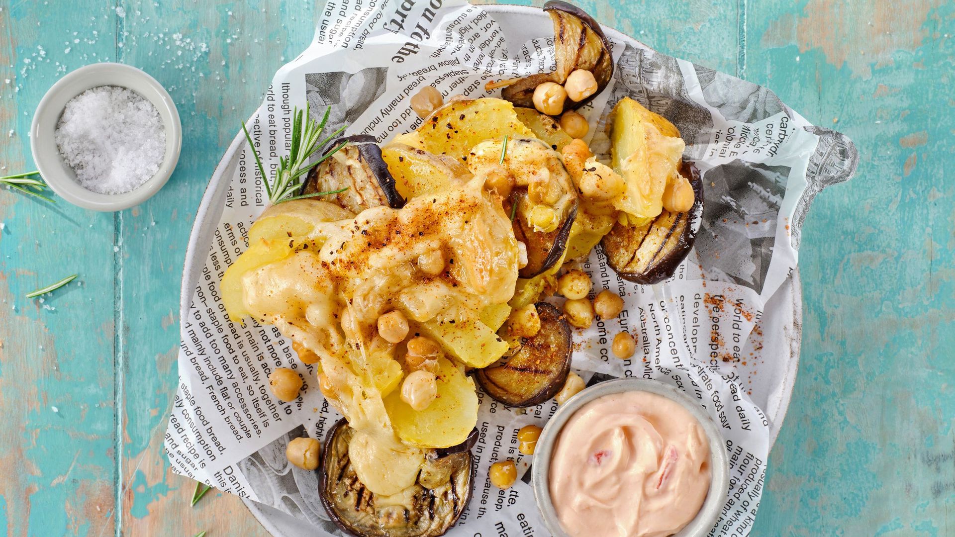 Orientalische Pulled Baked Potato