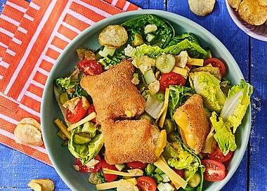 Kaassoufflé: Holländische Käsetaschen