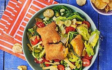 Kaassoufflé: Holländische Käsetaschen