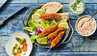 Vegetarische Köfte mit Dip