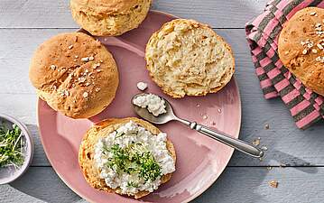 Dinkelbrötchen mit Kefir