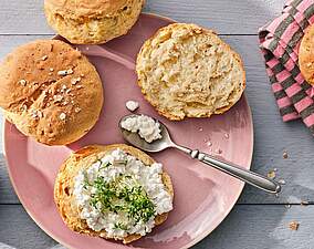 Rezept für Dinkelbrötchen mit Kefir Dinkelbrötchen mit Kefir