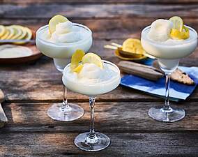 Rezept für Frozen Zitronen-Buttermilch Margarita Frozen Zitronen-Buttermilch Margarita