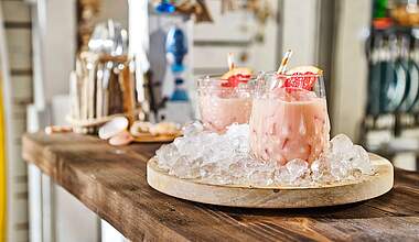 Erfrischender Aperol-Cocktail mit Buttermilch