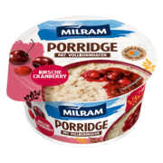 Porridge Kirsche-Cranberry