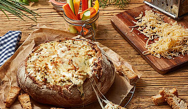 Ofenbrot mit Käse