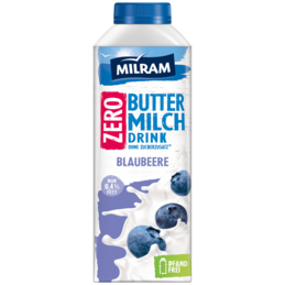 Buttermilch Drink Zero Blaubeere 750 g Buttermilch Drink Zero Blaubeere 750 g