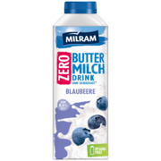Buttermilch Drink Zero Blaubeere