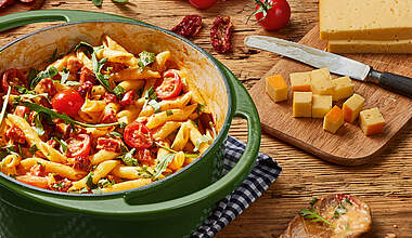 One Pot Pasta Mediterrane Art