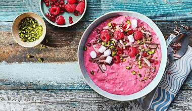 Fruchtiger Pink Porridge