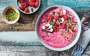 Fruchtiger Pink Porridge