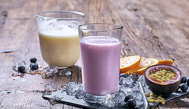 Prickelnder Kefir Drink