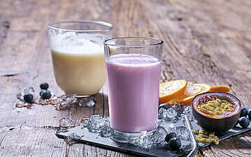 Prickelnder Kefir Drink