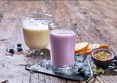 Prickelnder Kefir Drink