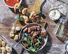 Rezept für Tapas vom Grill Tapas vom Grill