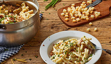 Einfaches Mac & Cheese