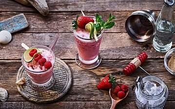 Erfrischender Strawberry Kiss