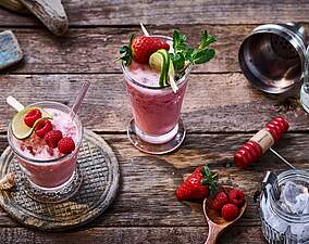 Rezept für Erfrischender Strawberry Kiss Erfrischender Strawberry Kiss