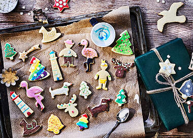 Einfache Vanille-Butter-Plätzchen