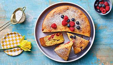 Beeriger Buttermilchkuchen