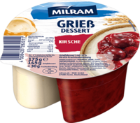 Griess Dessert Kirsche