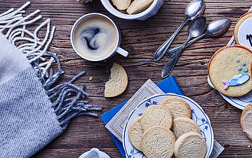 Heidesand - Plätzchen mit Marzipan