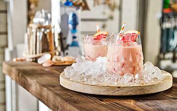 Erfrischender Aperol-Cocktail mit Buttermilch