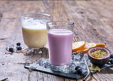 Prickelnder Kefir Drink