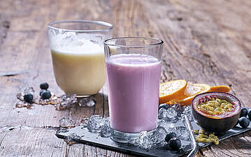 Prickelnder Kefir Drink