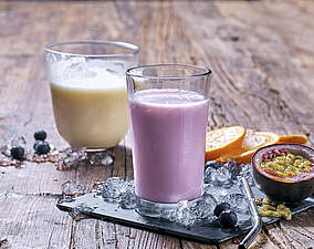 Rezept für Prickelnder Kefir Drink Prickelnder Kefir Drink