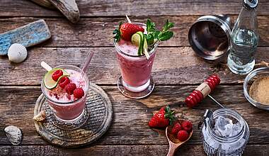 Erfrischender Strawberry Kiss