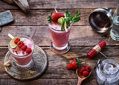 Erfrischender Strawberry Kiss