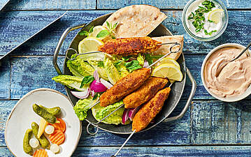 Vegetarische Köfte mit Dip