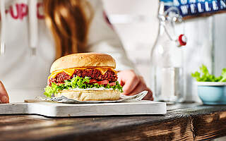 Rezeptbild: Vegetarische Burgerpattys aus Trester