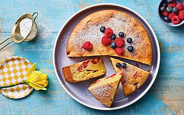 Beeriger Buttermilchkuchen