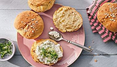 Dinkelbrötchen mit Kefir