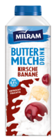 Buttermilch Drink Kirsche-Banane