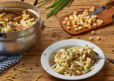 Einfaches Mac & Cheese