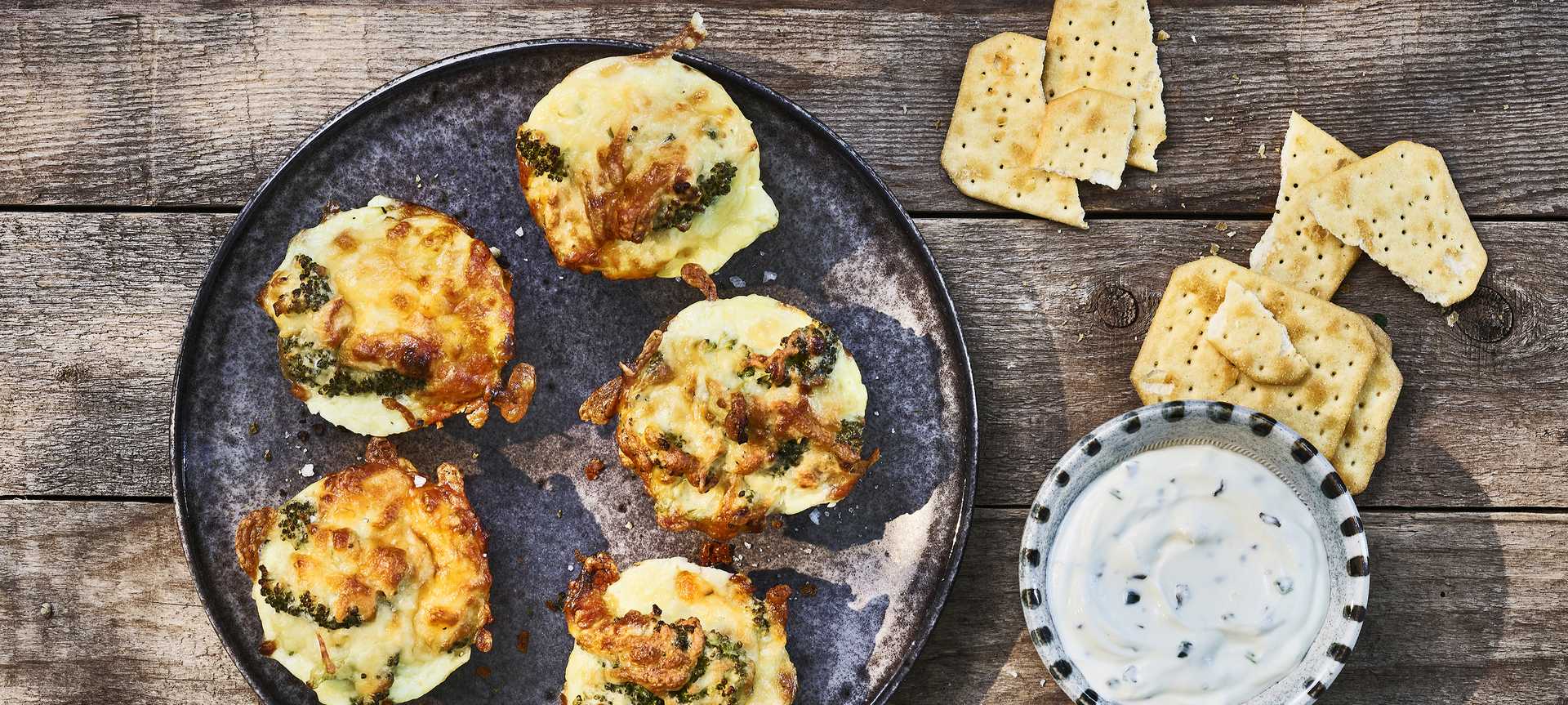 Rezeptbild für Herzhafte Käse-Brokkoli-Muffins