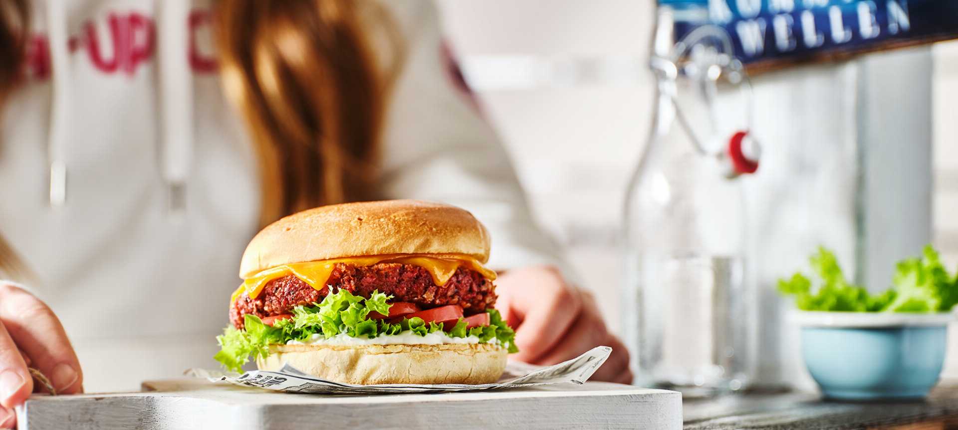 Rezeptbild für Vegetarische Burgerpattys aus Trester