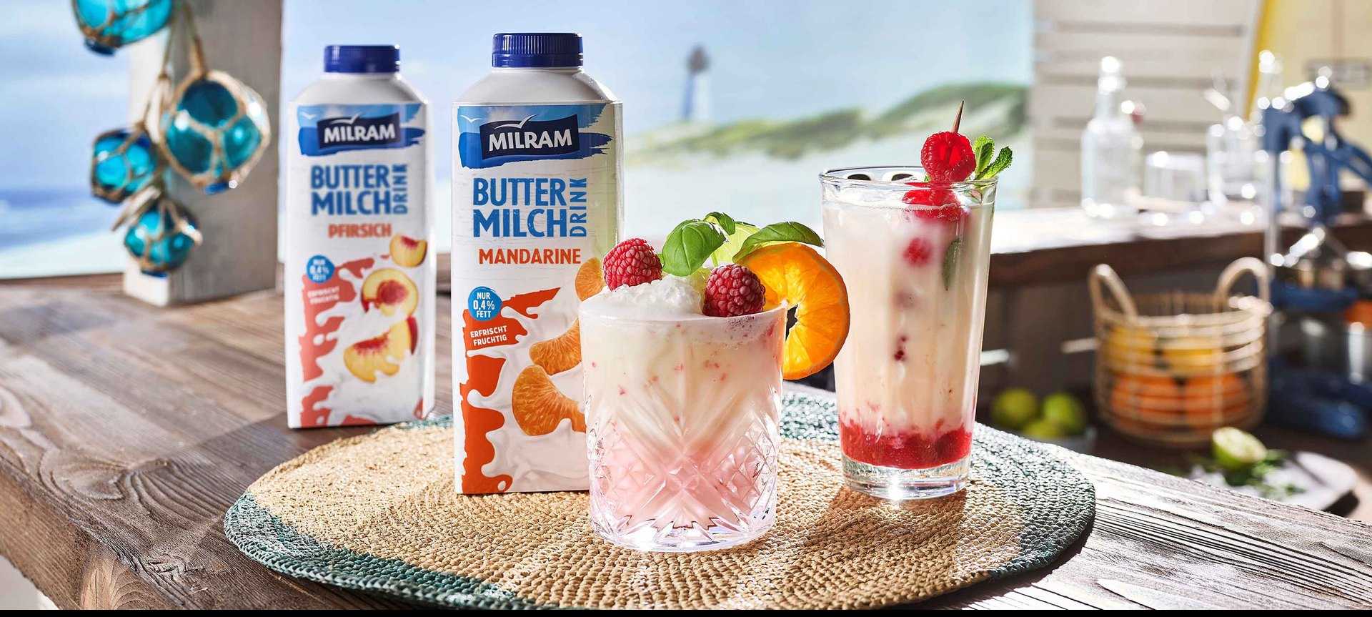 Rezeptbild für Virgin Frozen Mandarinen Buttermilch Margarita