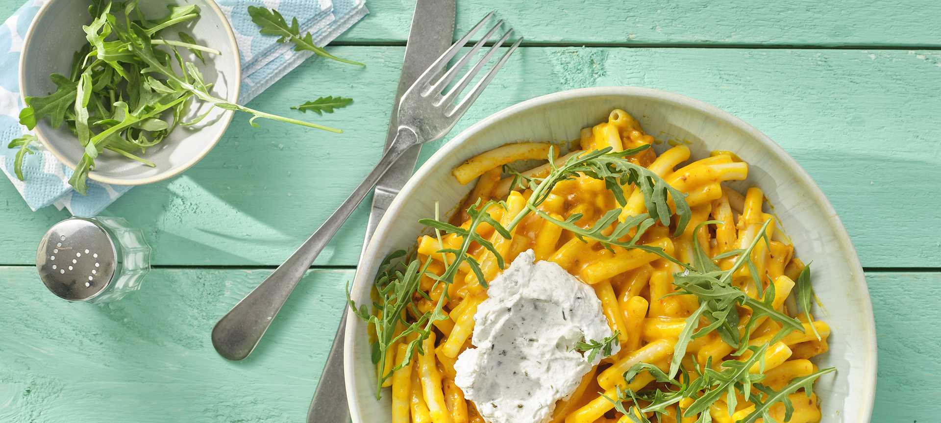 Rezeptbild für Veganes Kürbis Mac 'n' Cheese