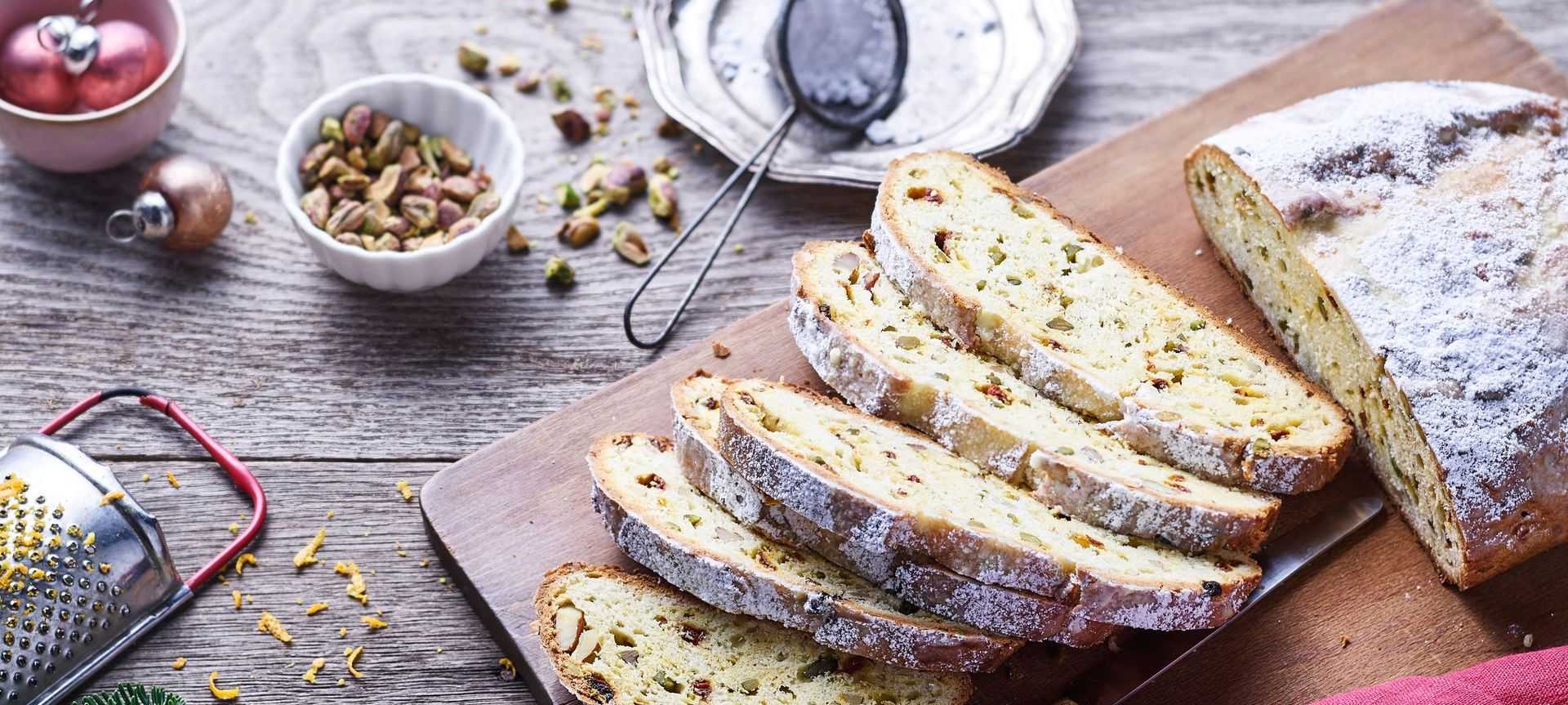 Rezeptbild für Lockerer Quarkstollen mit Goji-Beeren und Kardamom