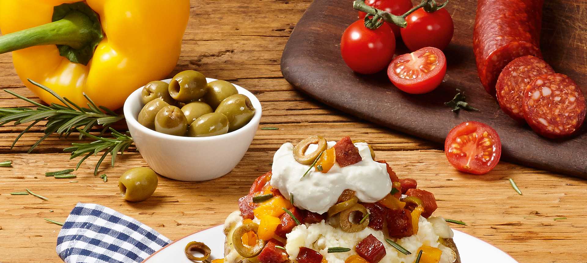 Rezeptbild für Spanische Ofenkartoffel
