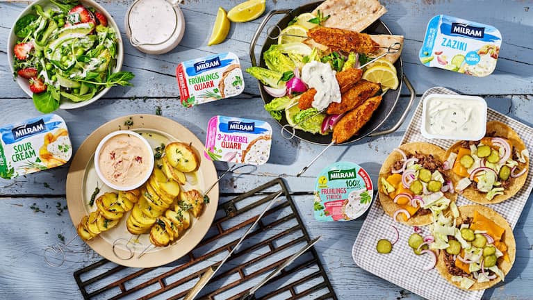 Rezepte mit Fisch, Fleisch und vegetarische Grill-Ideen